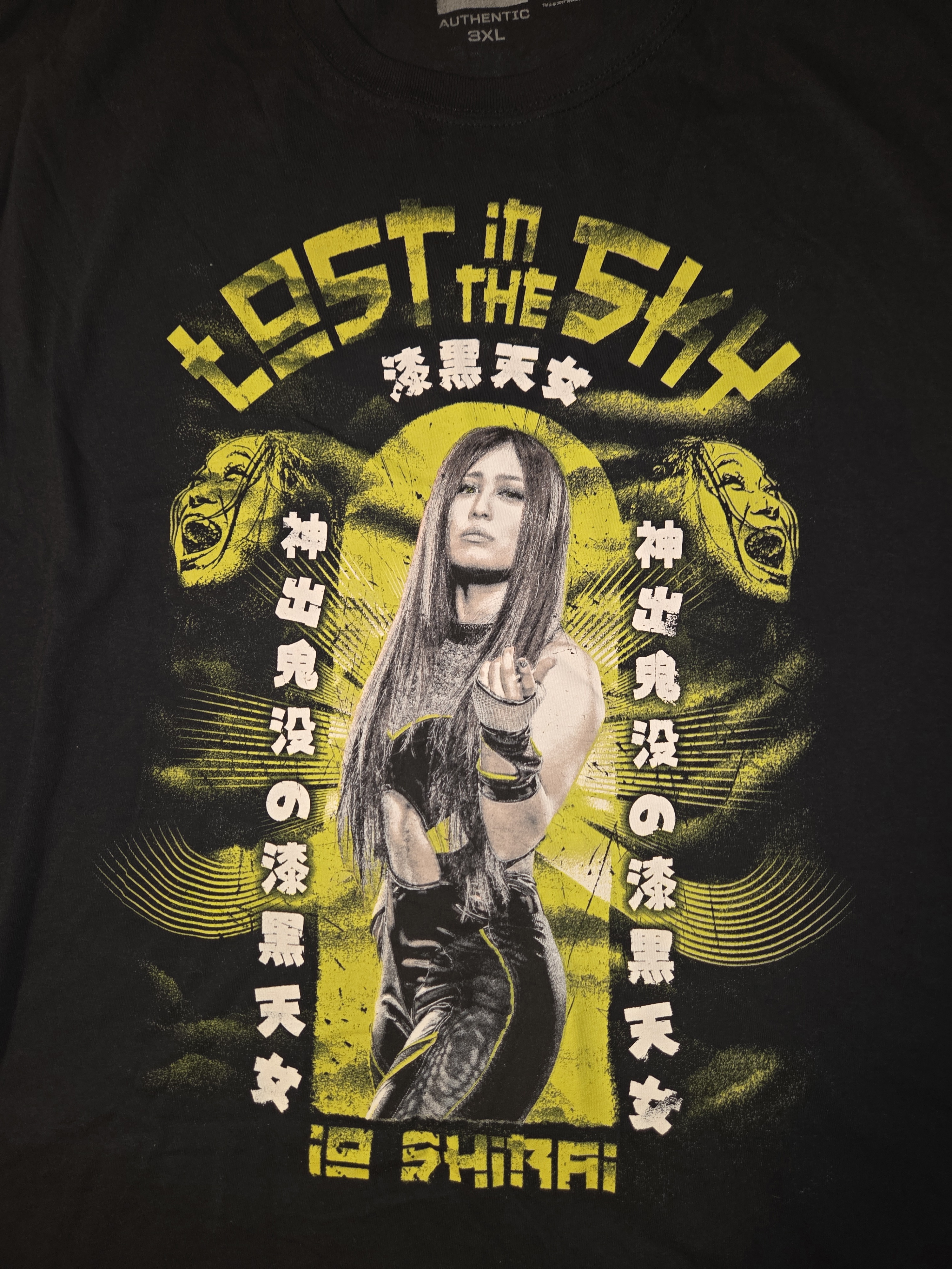 WWE NXT Io Shirai (IYO SKY) "Lost In The Sky" T-Shirt - 3X