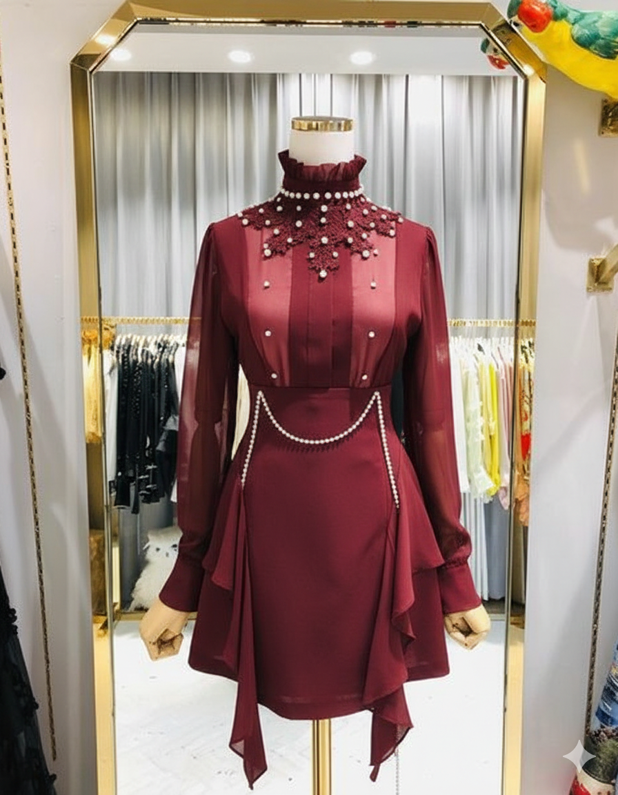 Elegant Black Party Dress