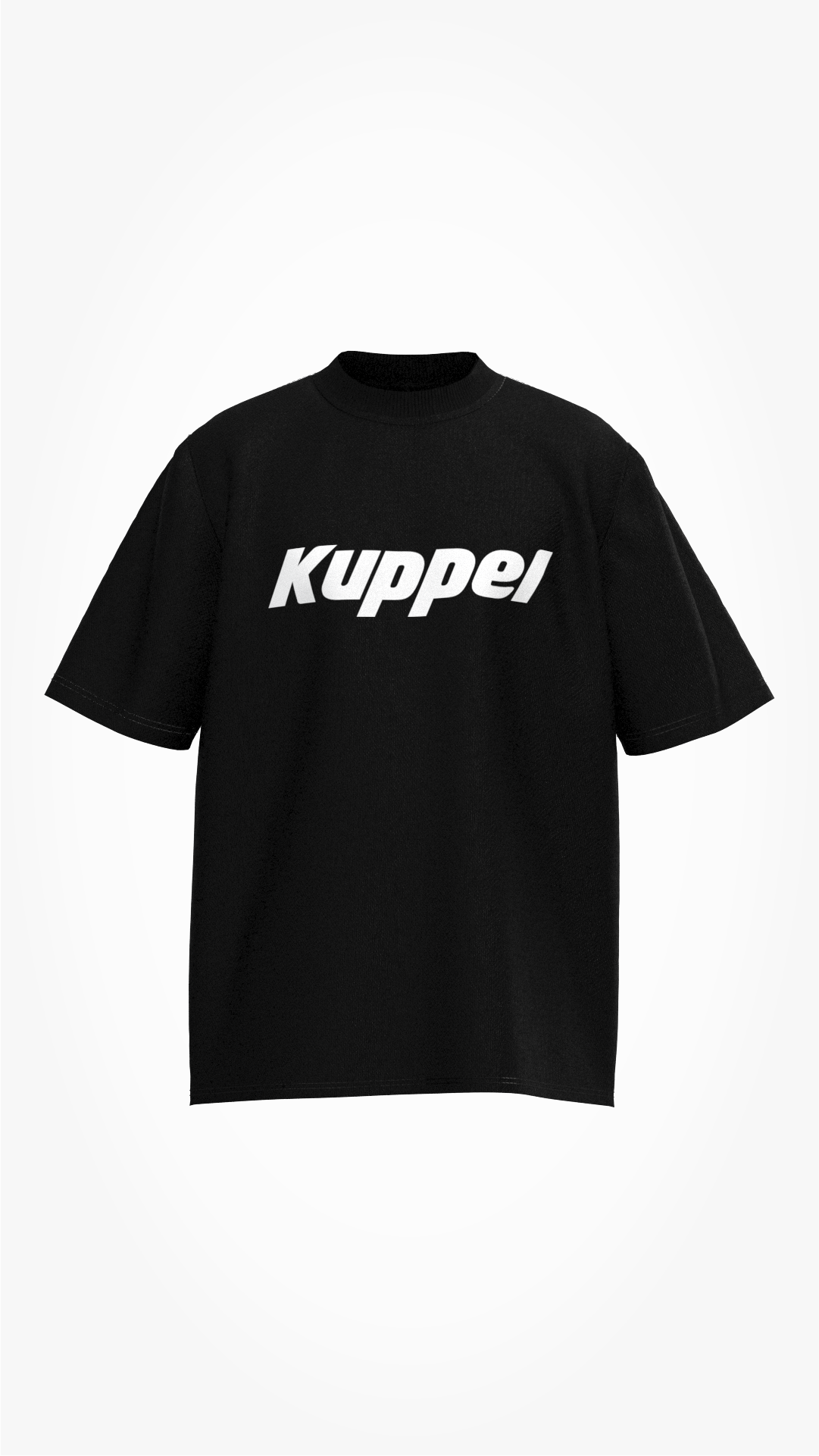 T-shirt Jersey Kuppel Black