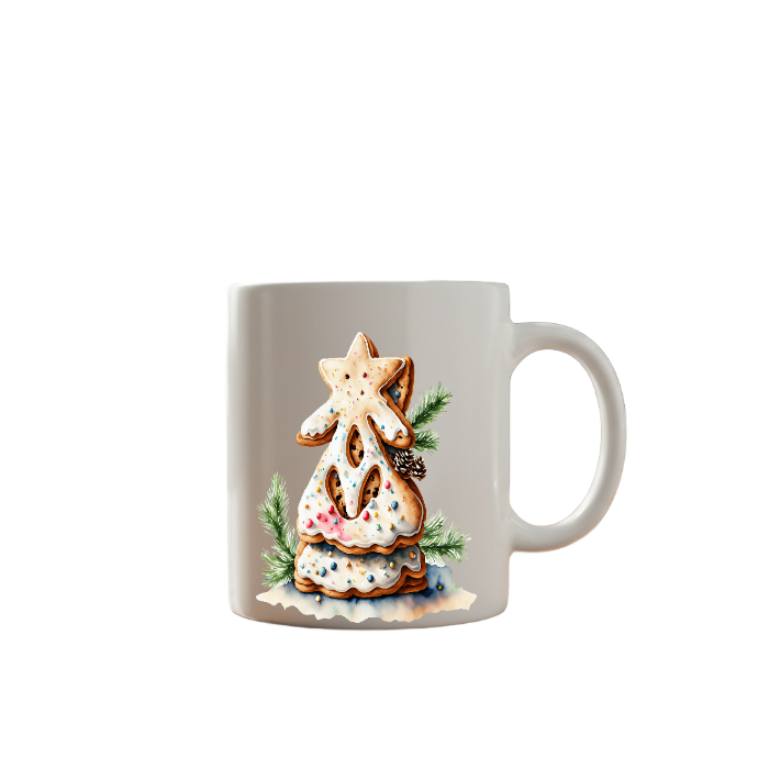 Christmas Tree Cookie Mug