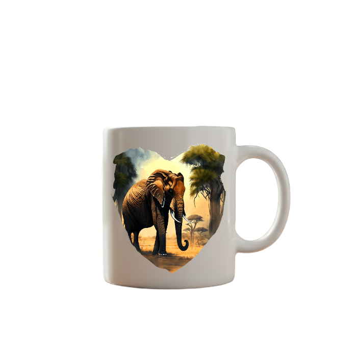 Elephant Safari Mug