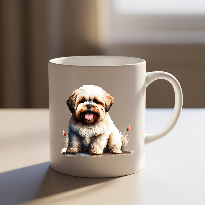 Cute Shih Tzu Dog Mug