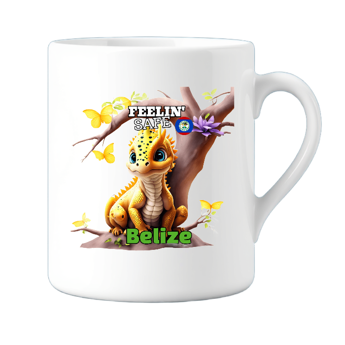 Belize Lizard Mug