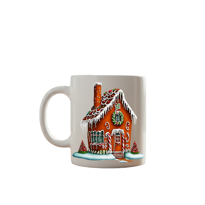 Gingerbread House Mug
