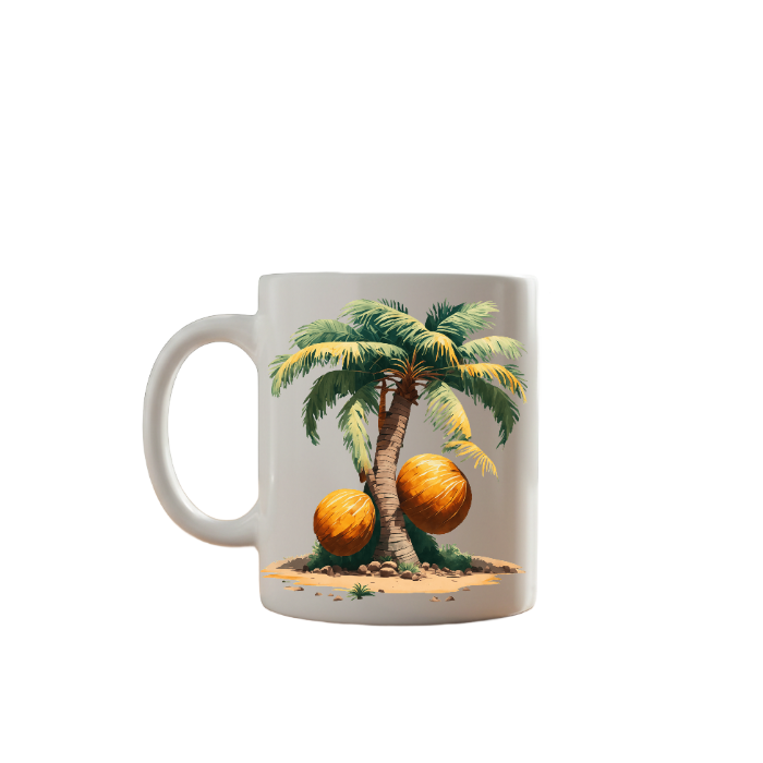 Tropical Palm Tree Mug
