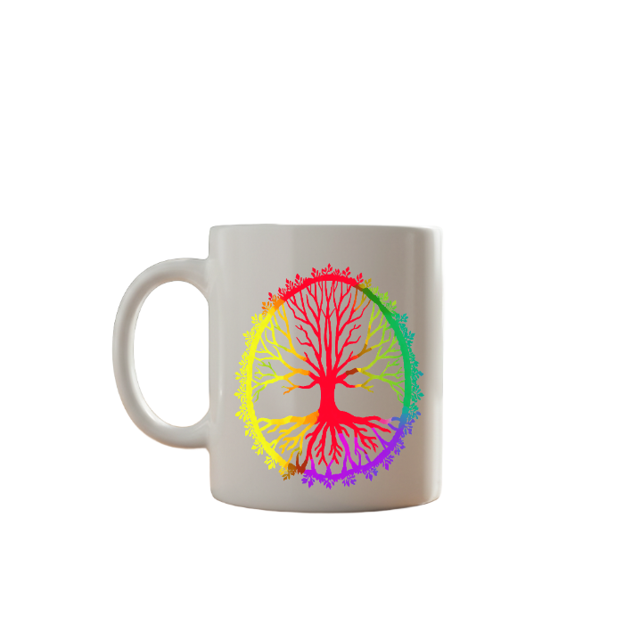 Rainbow Tree of Life Mug