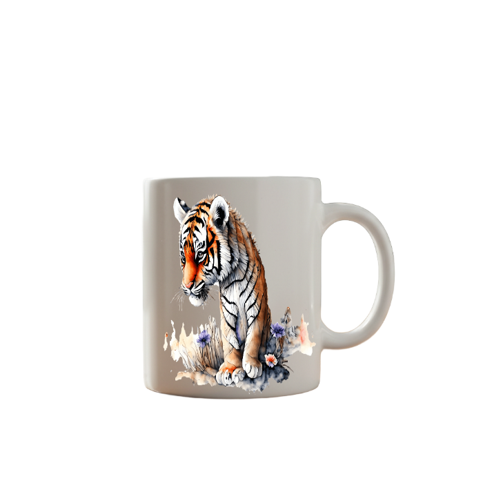 Tiger Cub Ceramic Mug