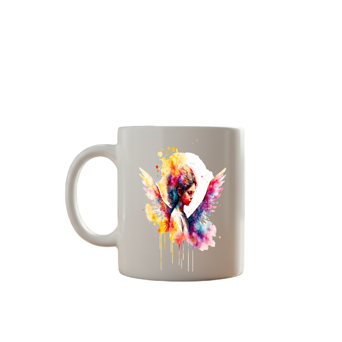 Colorful Angel Art Mug