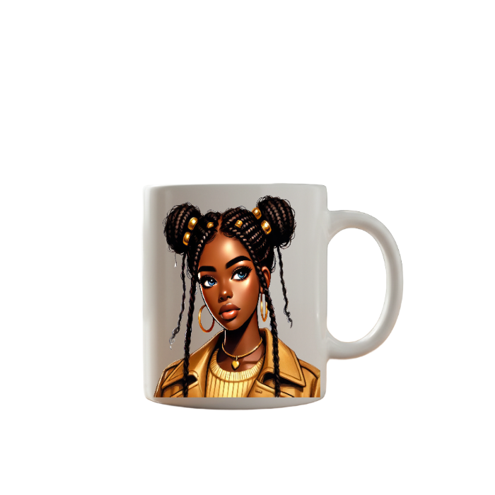 Stylish Portrait Ceramic Mug
