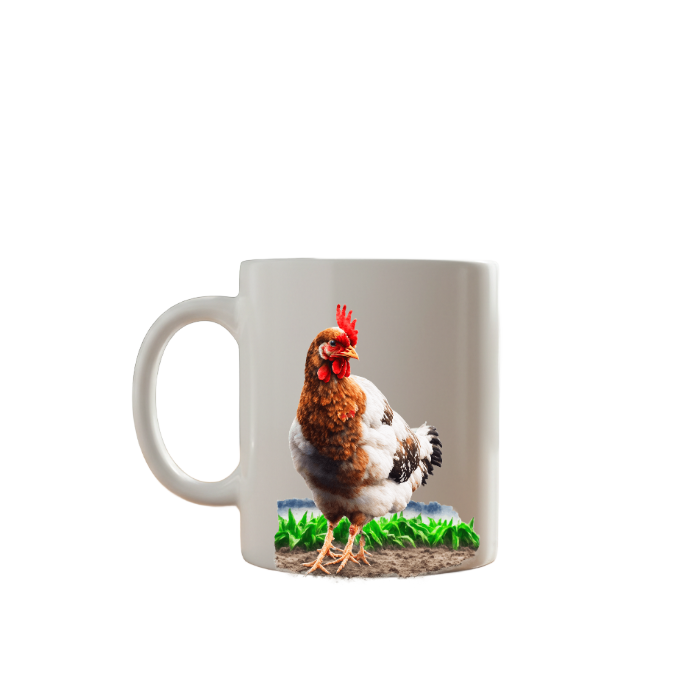 Chicken Print Mug