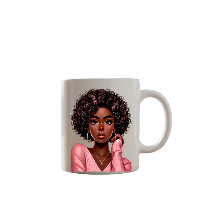Stylish Afro Art Mug