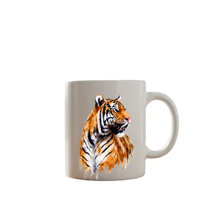 Tiger Art Ceramic Mug