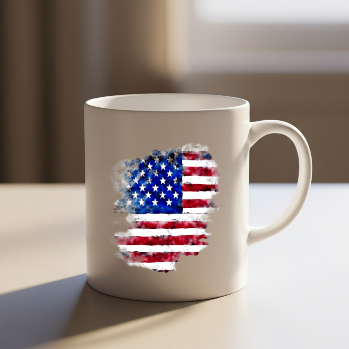 American Flag Mug