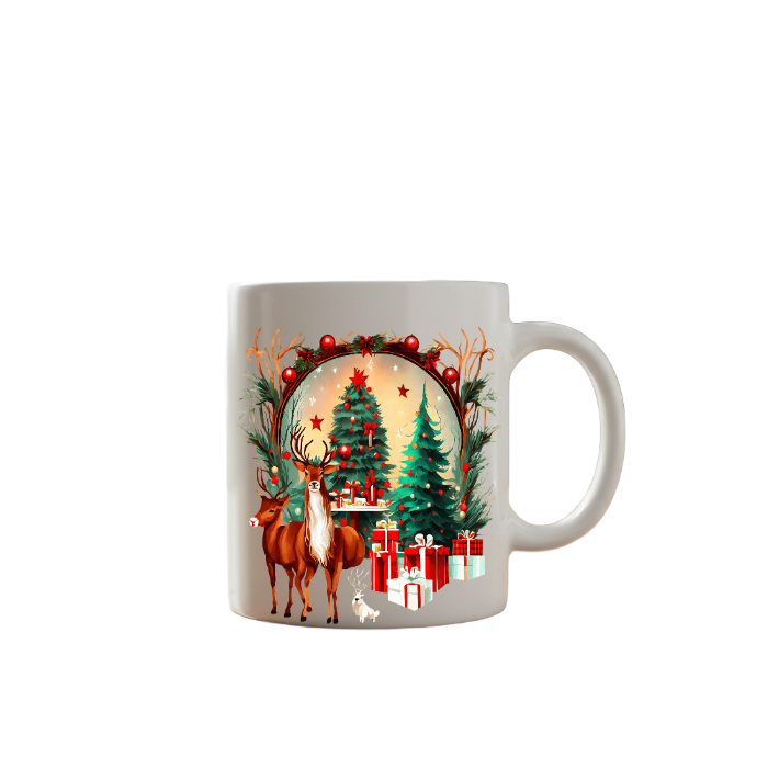 Christmas Reindeer Mug
