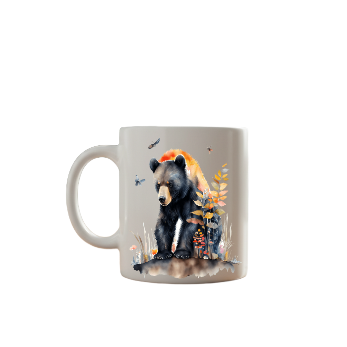 Bear & Woodland Ceramic Mug