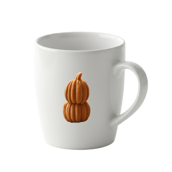 Pumpkin Stack Ceramic Mug