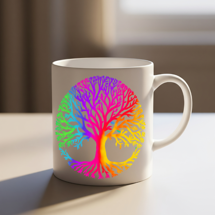 Rainbow Tree of Life Mug