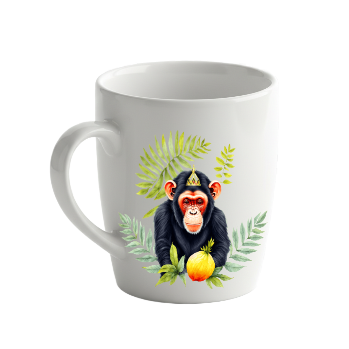 Monkey Design Ceramic Mug