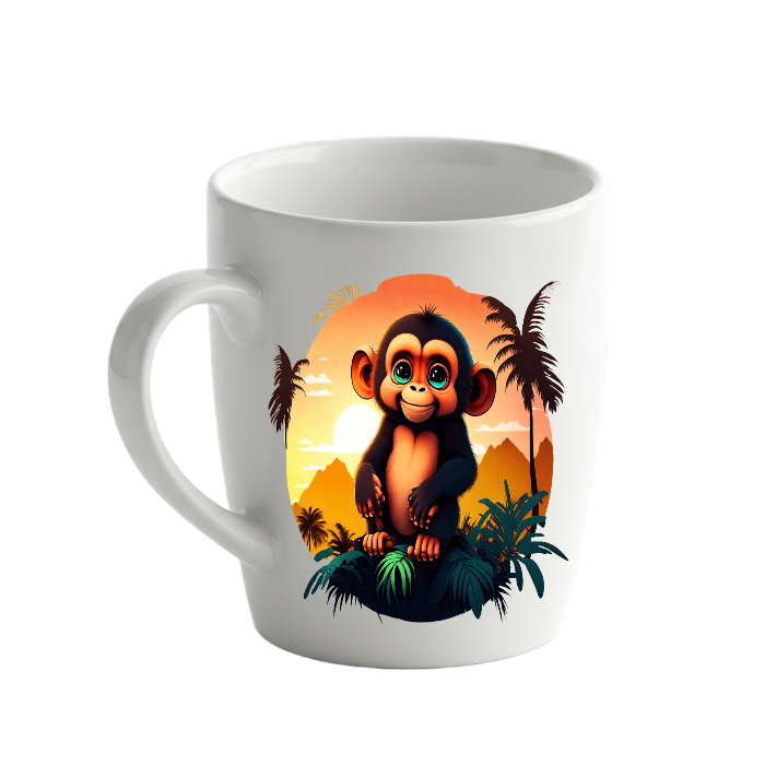 Monkey Sunset Mug