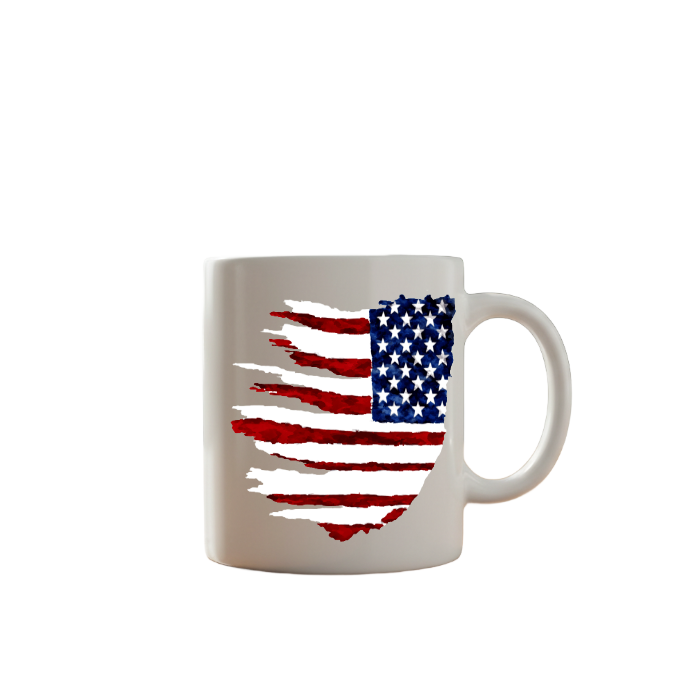 USA Flag Coffee Mug