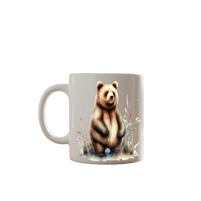 Bear Art Ceramic Mug