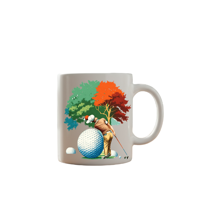 Golf Art Mug