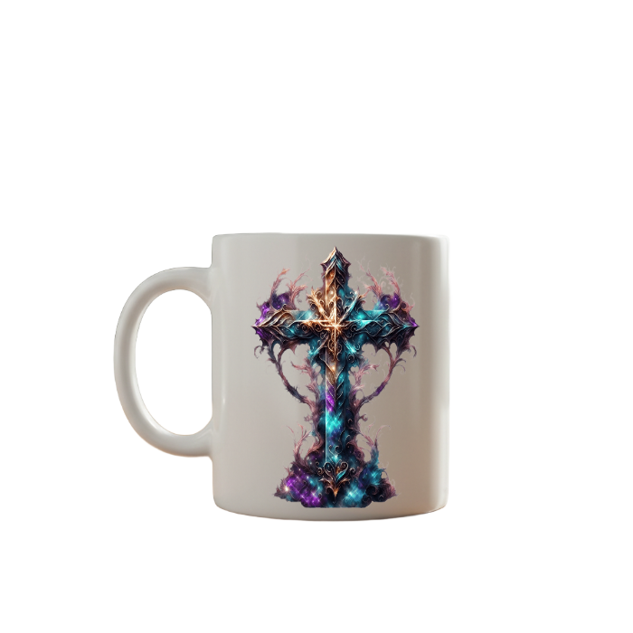 Artistic Cross Mug