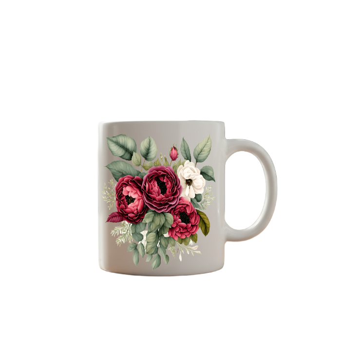 Floral Ceramic Mug