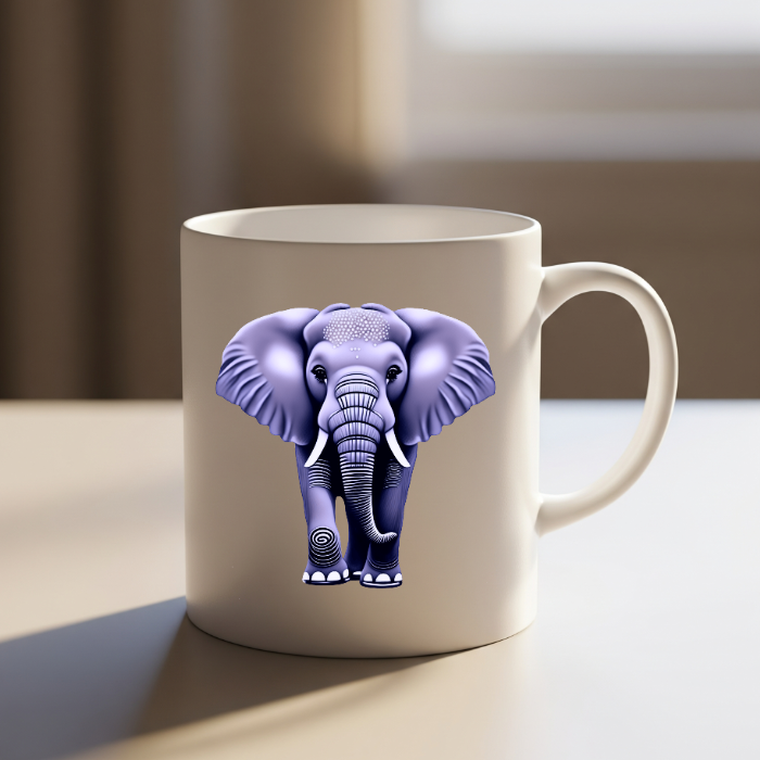Elephant Art Mug