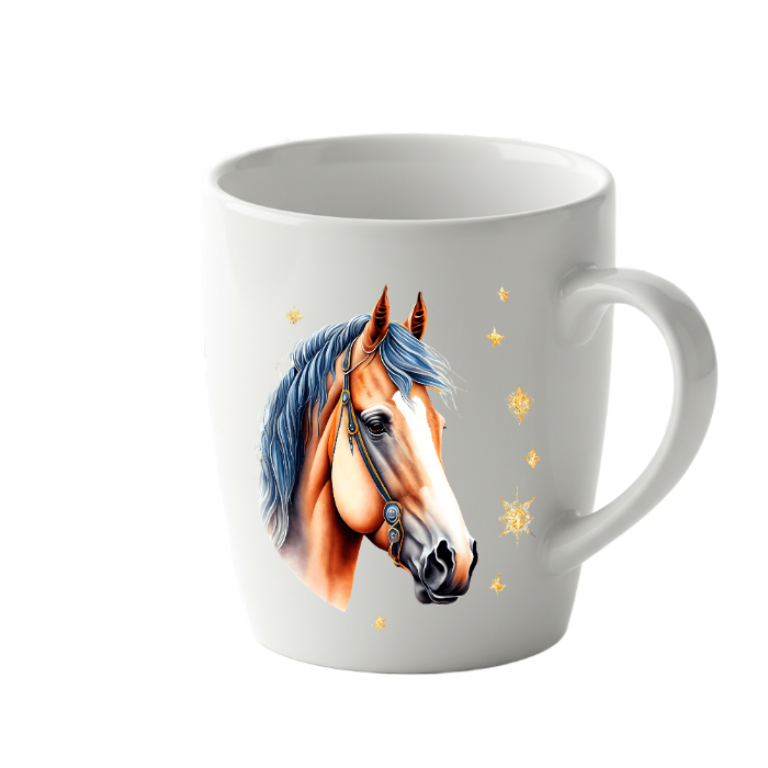 Horse Art Ceramic Mug