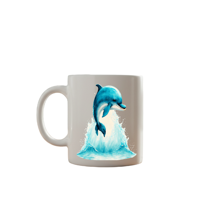 Dolphin Splash Mug