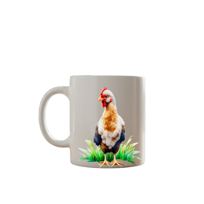 Chicken Art Coffee Mug
