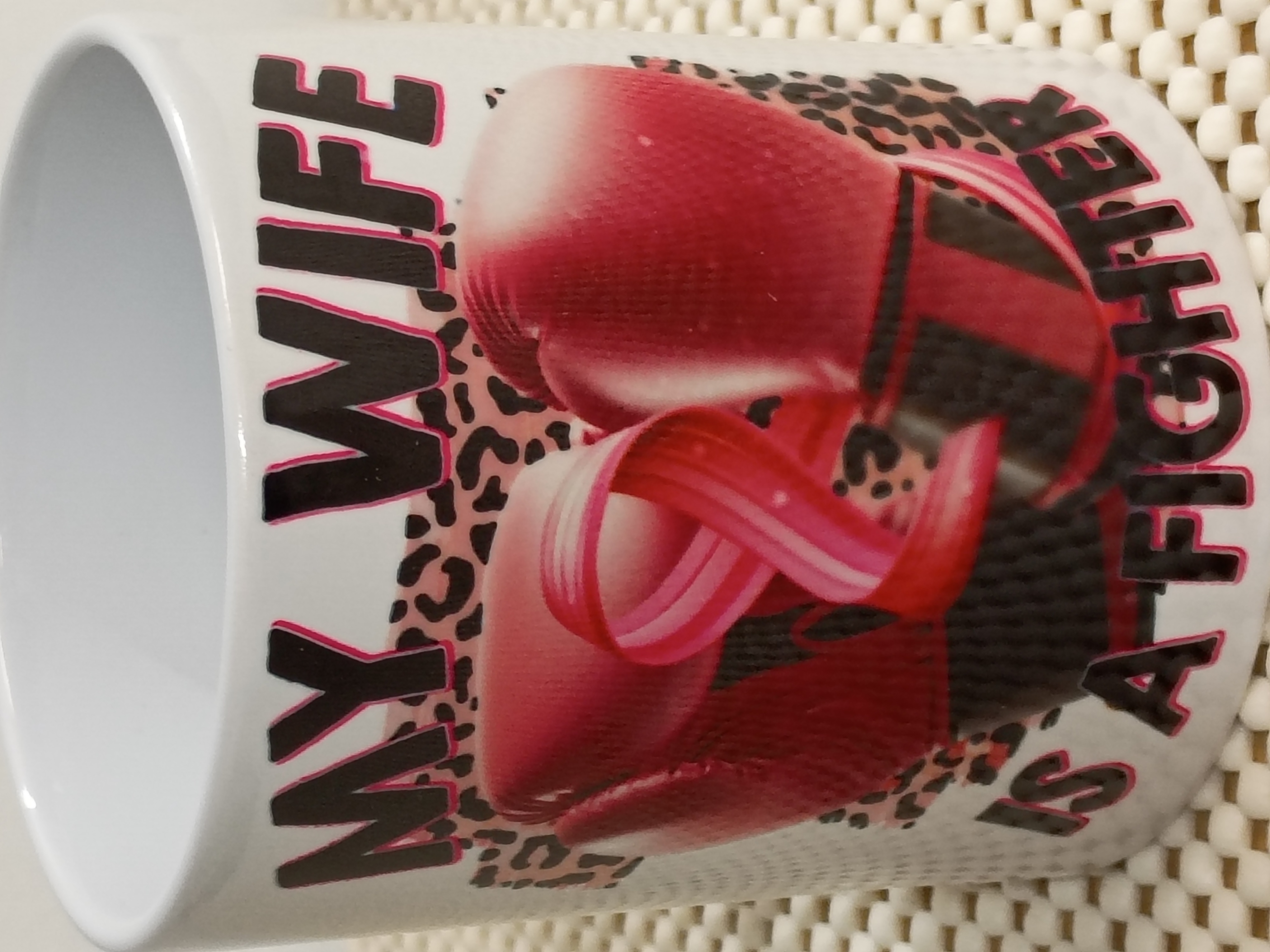 My Wife Is a Fighter Mug