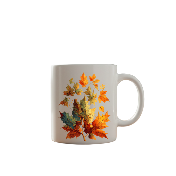Autumn Leaves Ceramic Mug