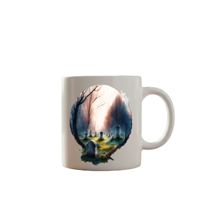 Mystic Cemetery Mug
