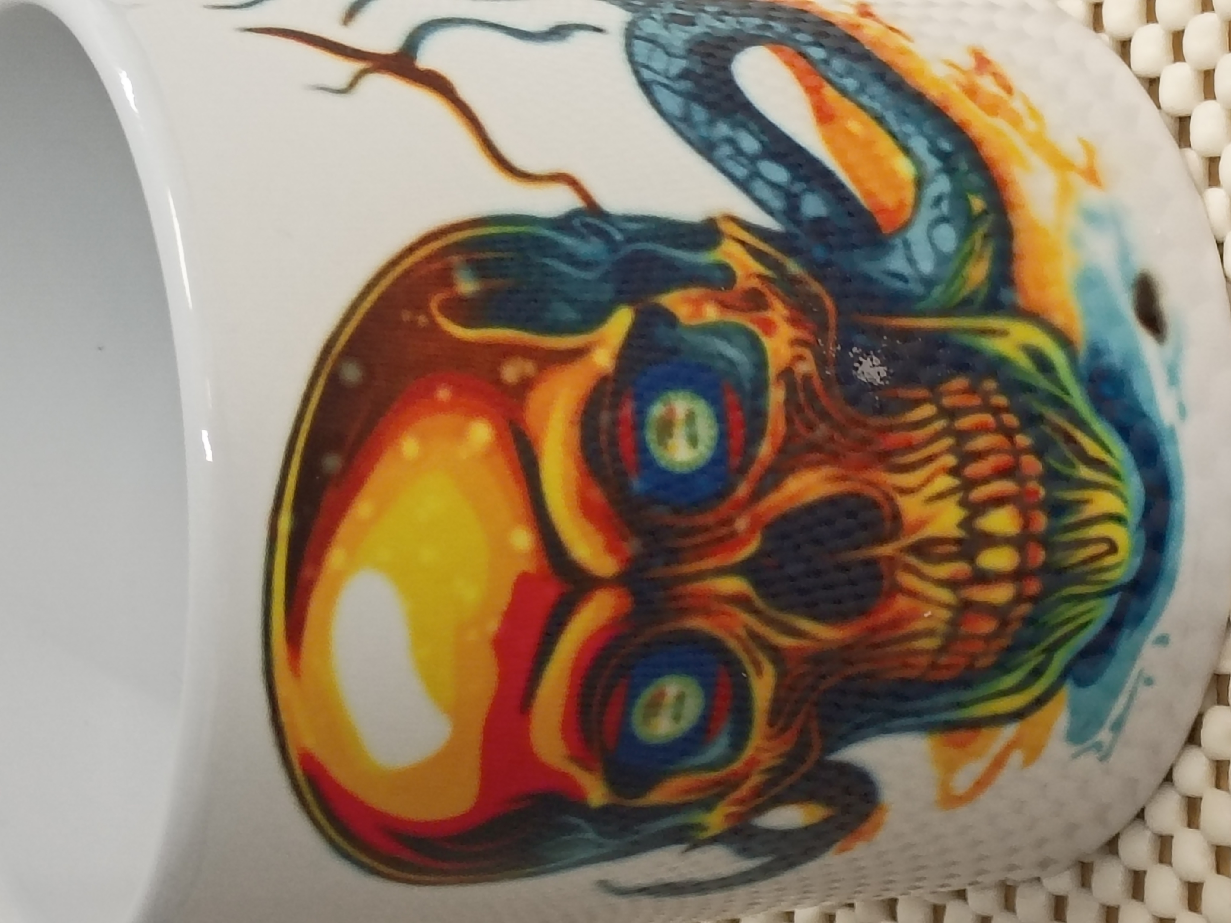Colorful Skull Mug