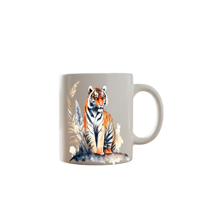 Tiger Art Ceramic Mug