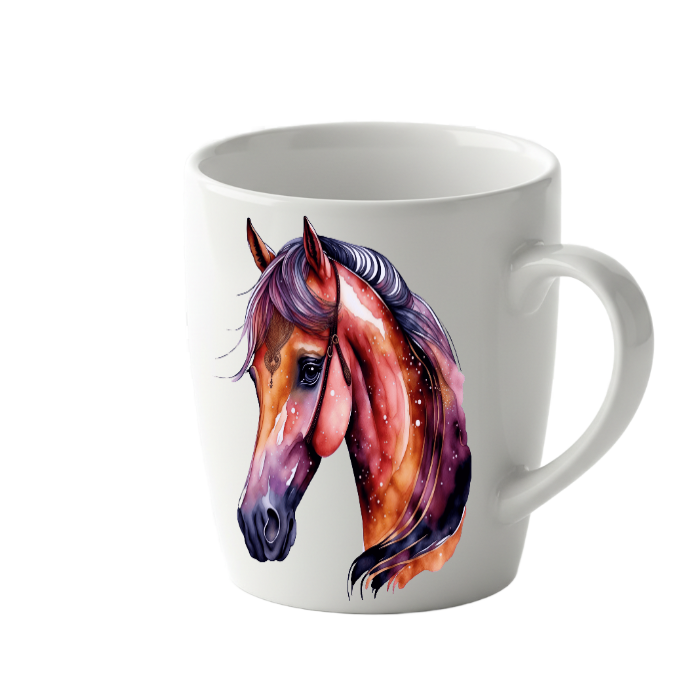 Horse Art Ceramic Mug