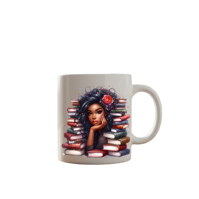 Book Lover Artistic Mug