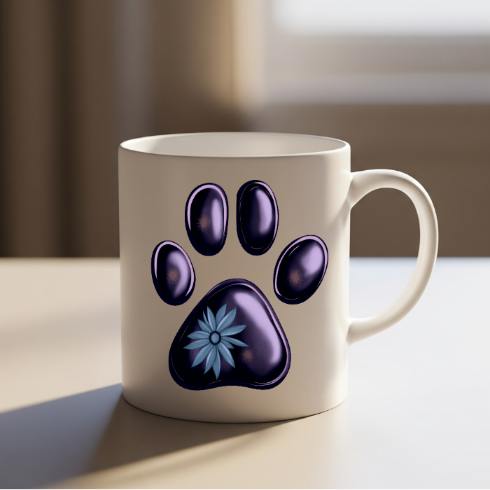 Paw Print Mug