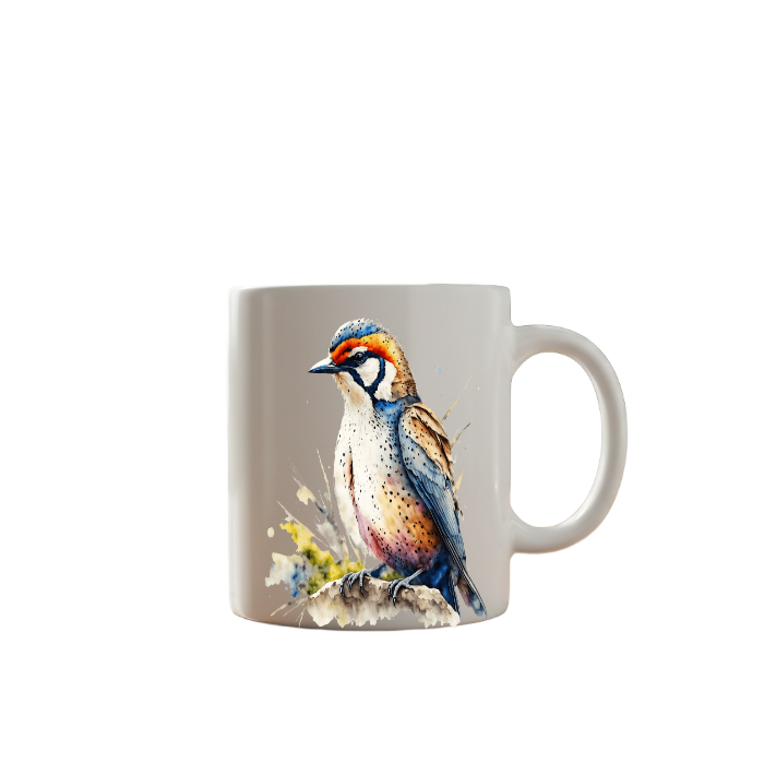 Bird Art Ceramic Mug