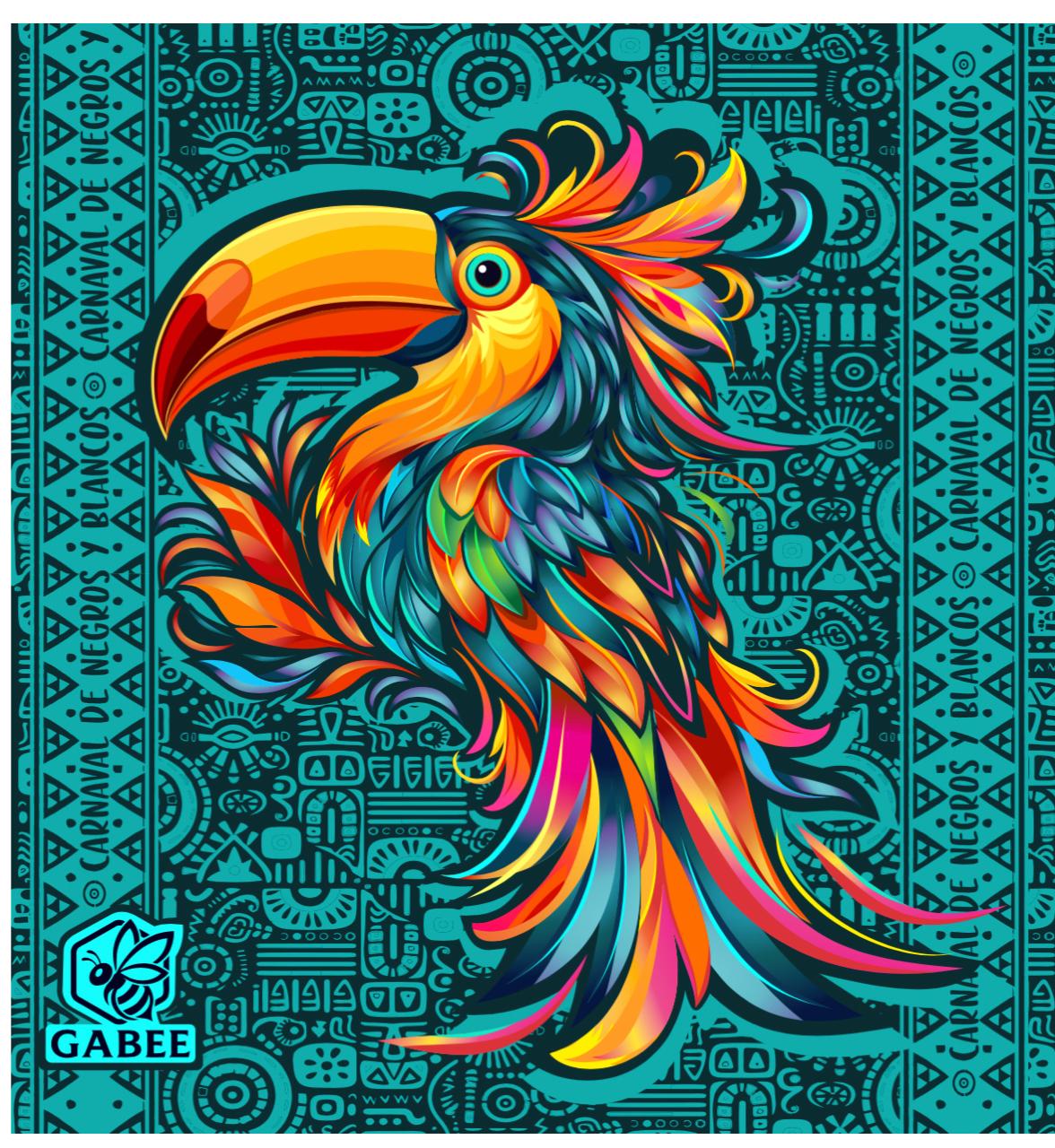 Vibrant Parrot Wall Art
