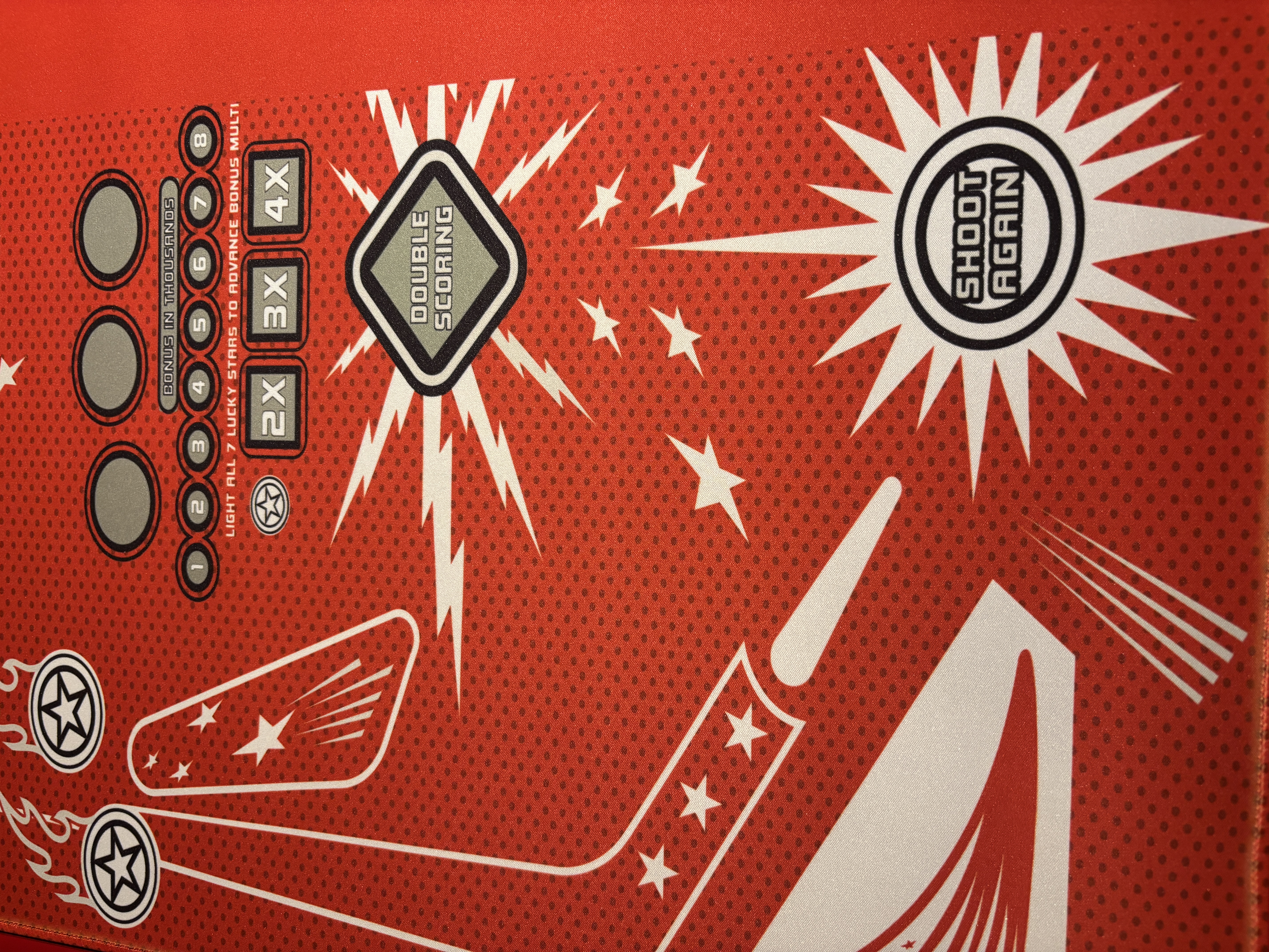 Out of Service Red Glass Cover