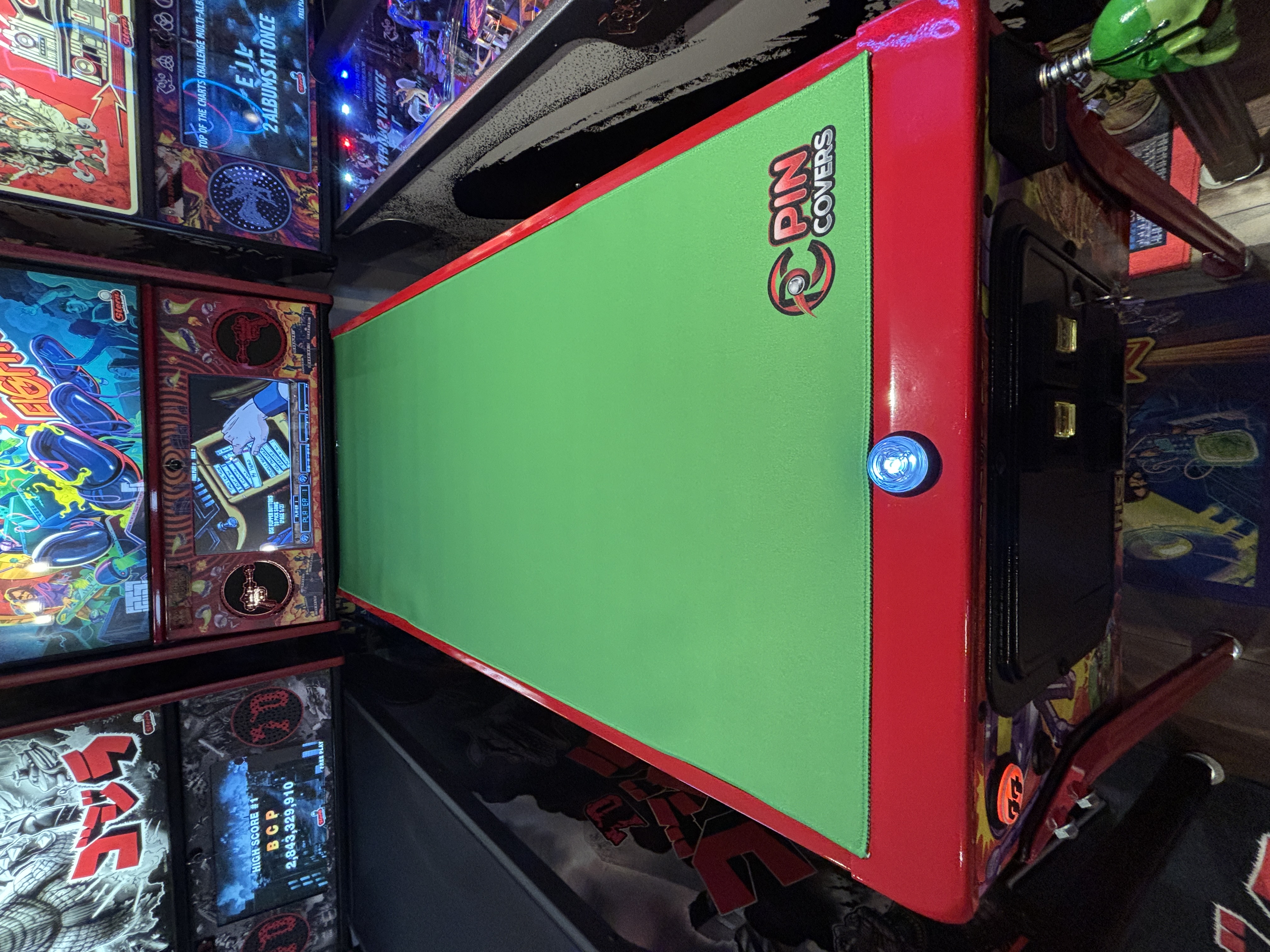 Original Green Pin Cover