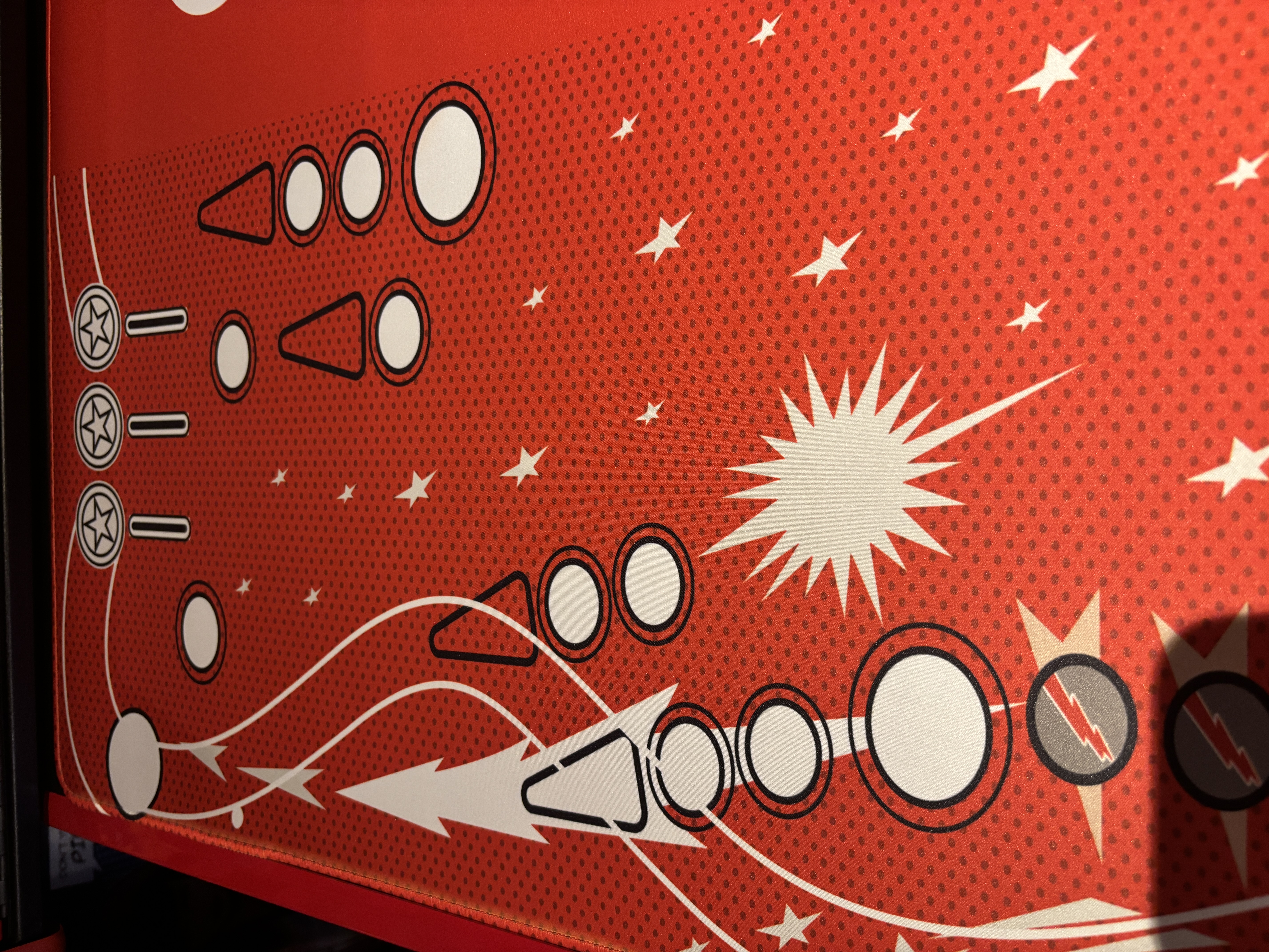 Out of Service Red Glass Cover