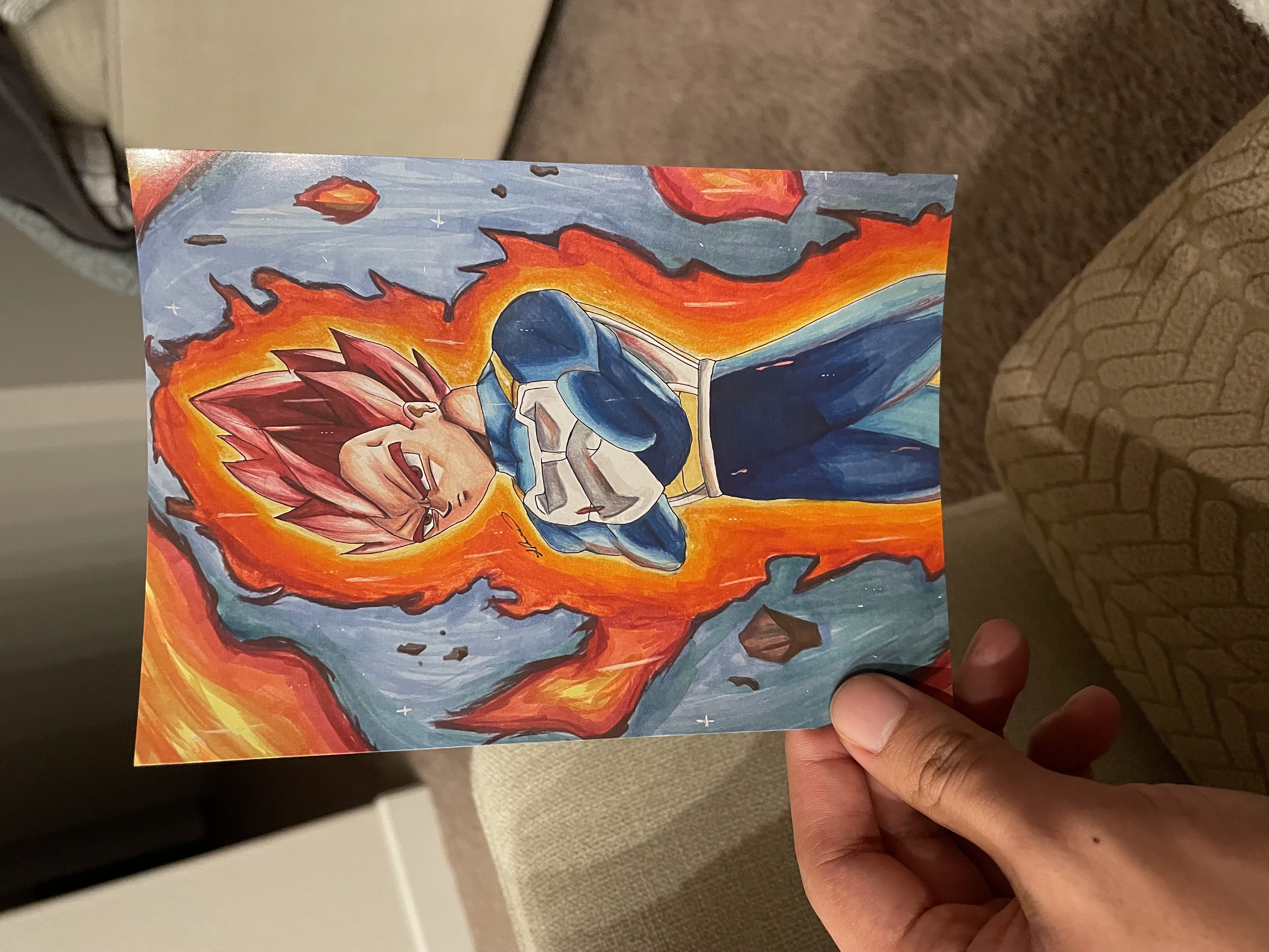 Vegeta (Super Saiyan God)