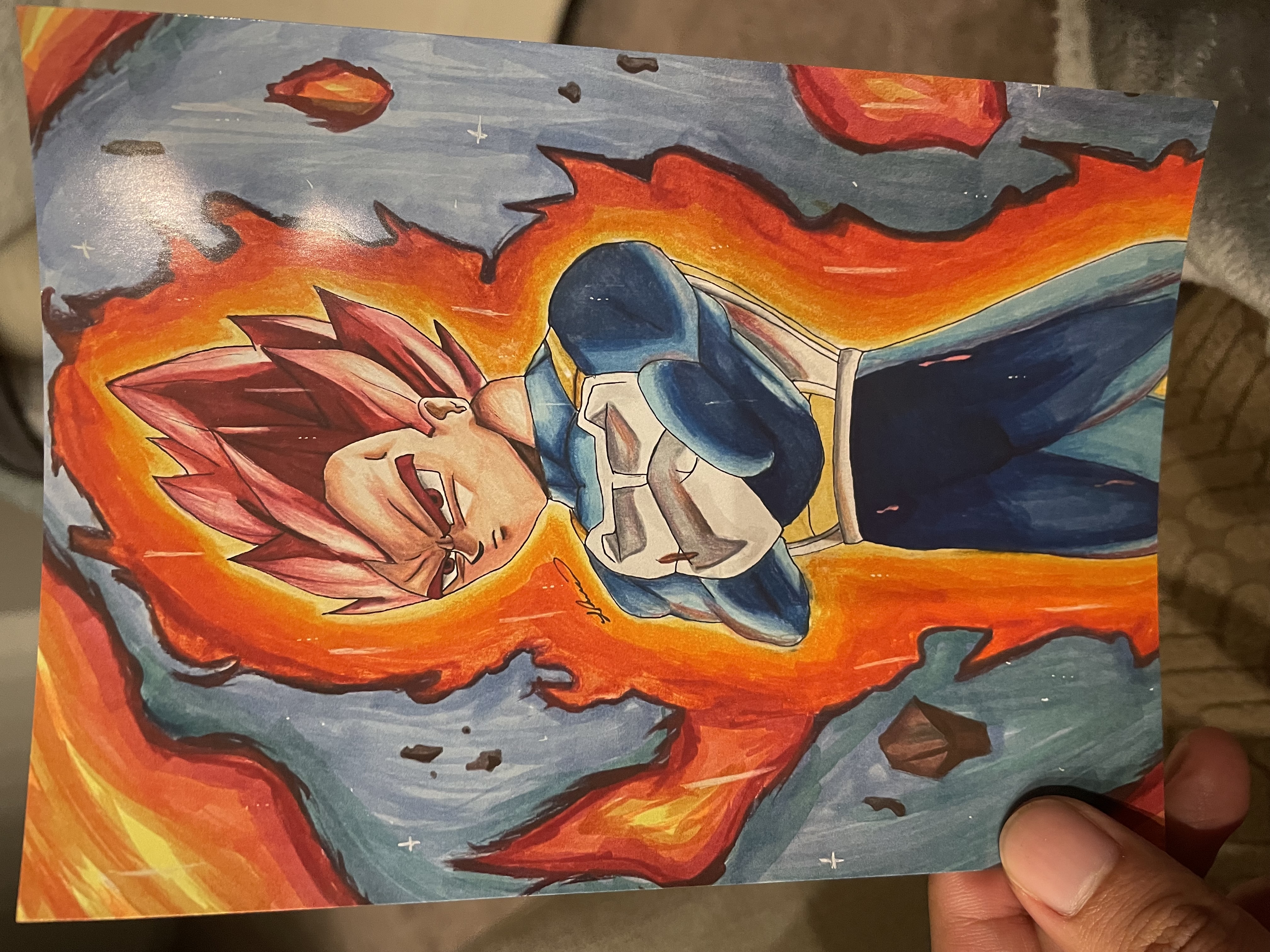 Vegeta (Super Saiyan God)