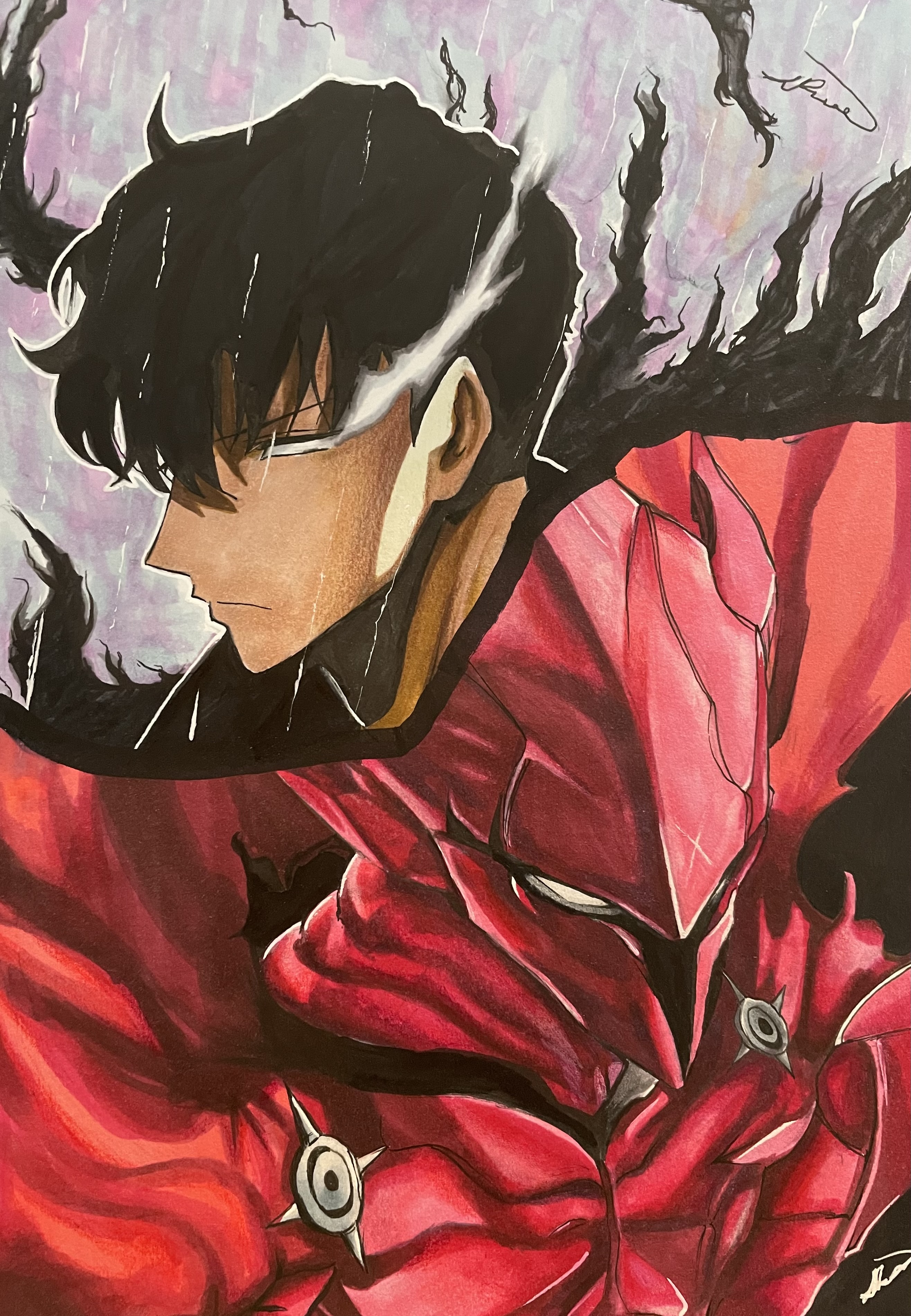 Sung Jin-Woo and Igris the Bloodred