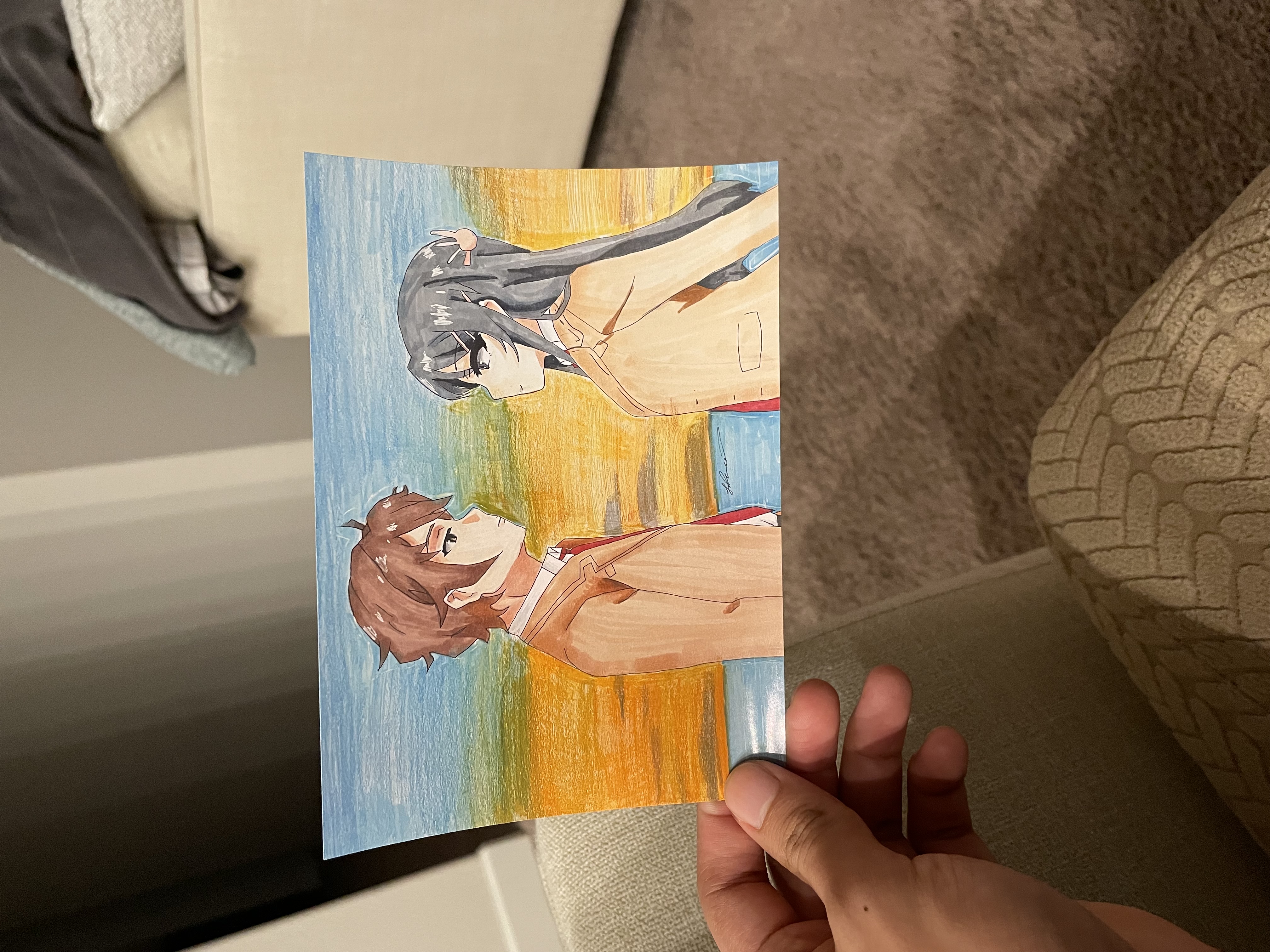 Mai Sakurajima and Sakuta Azusagawa