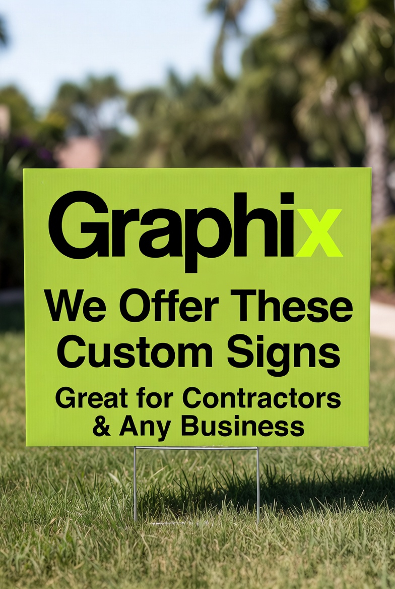 Lawn Care Service Sign 24" x 18"